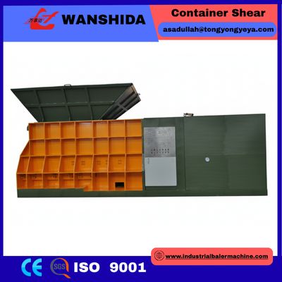 Industrial Hydraulic Container Shear Scrap Steel & Metal Recycling Equipment