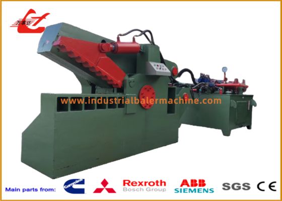 Compact Alligator Shear Machine For Scrap Metal Cutting-Manual Or PLC Operation，800mm Blade