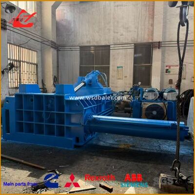Heavy-Duty Steel Scrap Baler 4000-5000kg/h For Steel Recycling With PLC Automatic Control
