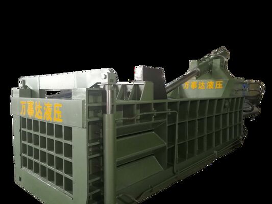 Wear-Resistant 315Ton Hydraulic Metal Baler Front Push Out For Steel Scrap Recycling