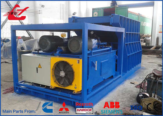 Heavy-Duty Container Shear for Large Scrap Handling with 5000kN Cutting Force