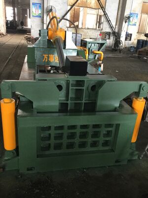 Semi-Automatic Customizable Hydraulic Scrap Metal Baler With High Density Bale Output For Recycling Centers