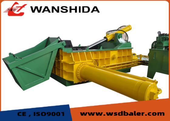 Electric Hand Valve Control Hydraulic Metal Baler with 1600 kN Force 25MPa for Scrap Recycling