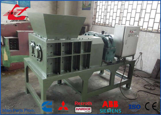 User-friendly 22 kW Metal Shredder with Wide Feeding Hopper for High-Volume Scrap Processing