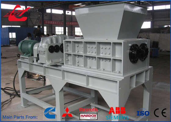 User-friendly 22 kW Metal Shredder with Wide Feeding Hopper for High-Volume Scrap Processing