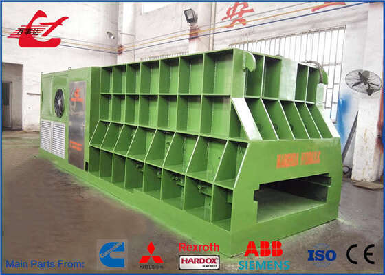 400 Ton Container Scrap Shear for Efficient Scrap Yard Size Reduction