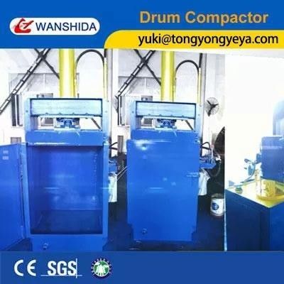 21 MPa Industrial Baler Machine 25 Ton Heavy Duty Vertical Baler For Light Steel Drums