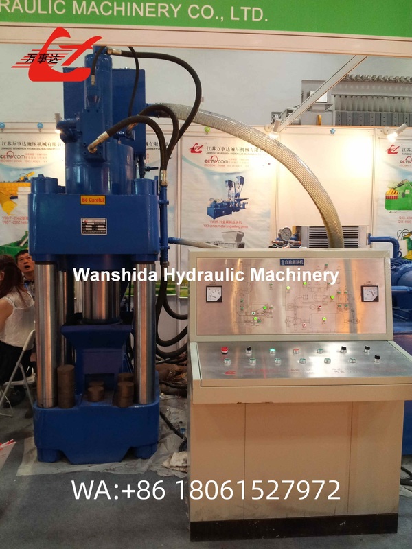 Y83-630 Briquetting Press, 6300 KN Nominal Force, 45 KW Power, PLC Control, 2000-3000 Kg/H Capacity, Stable Hydraulic Drive, Ideal For Cast Iron And Aluminum Scrap Briquetting