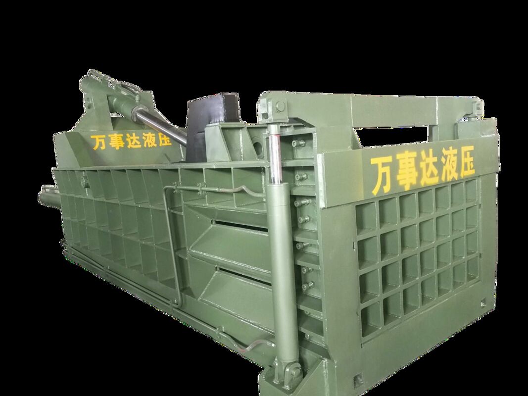 Wear-Resistant 315Ton Hydraulic Metal Baler Front Push Out For Steel Scrap Recycling