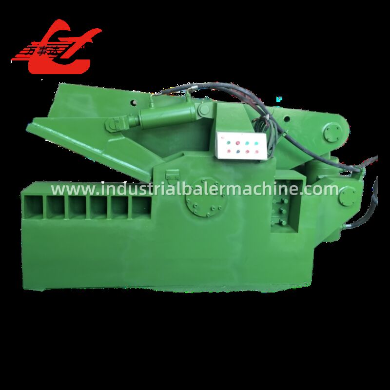 Hydraulic Alligator Shear 630kN Scrap Metal Cutting Machine with 600mm Blade for Steel Bar