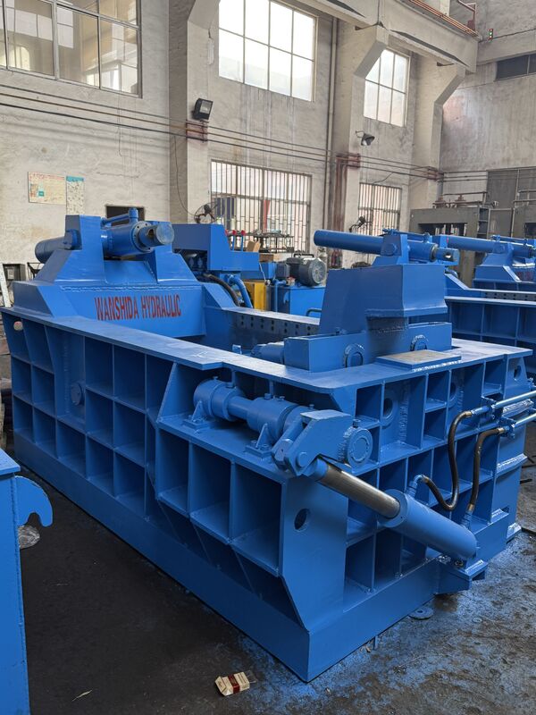 Advanced Hydraulic Metal Baler Machine With Hand Valve Control