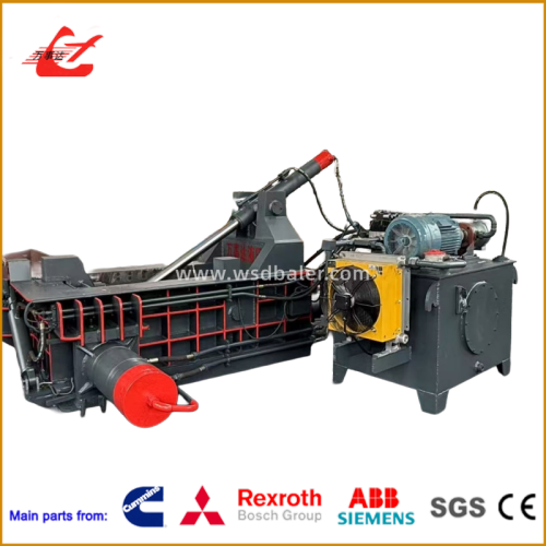Y83-125 125-Ton Turn-Out Hydraulic Metal Baler With 1200×700×600mm Chamber And 18.5kW Motor
