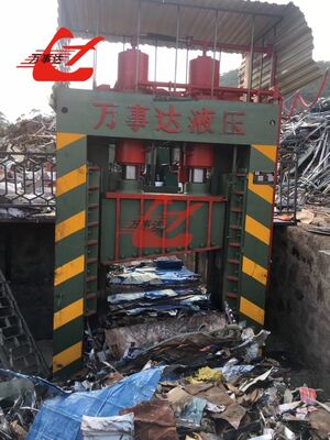 งานหนัก อัตโนมัติหุ้นส่วนโลหะ scrap gantry shear กับ servo มอเตอร์และรีโมทควบคุมในอุตสาหกรรม